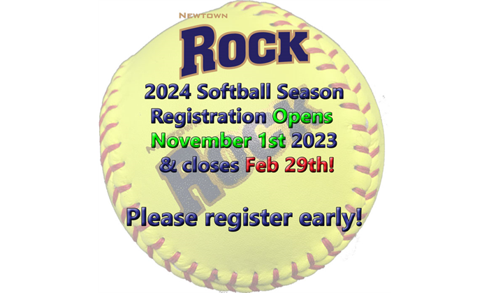Heads up!! 2024 Season Registration open November 1