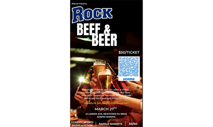 Join us for the Beef & Beer March 27th! 